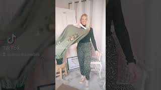 Green Leopard Print Outfit Try-On Haul