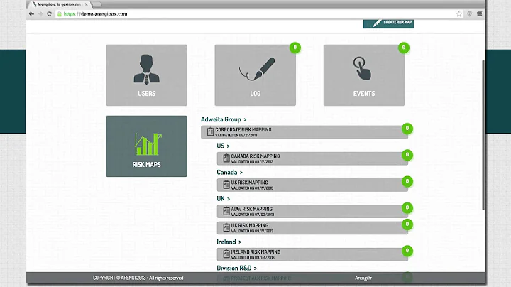Arengibox - Risk Management Information System (RMIS)