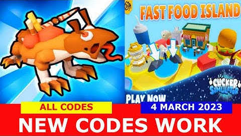 *NEW ADDITIONAL CODES* [FAST FOOD] Clicker Simulator ROBLOX | ALL CODES | March 4, 2023