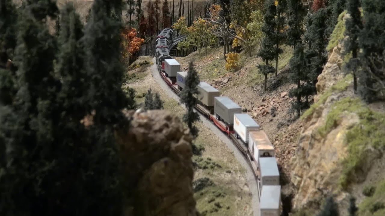 Rocks, Trees, and Trains at the Greeley Freight Station Museum (Model 