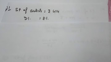 After giving a discount of 8% on the MP an article was sold for Rs 414. Find the MP of the article