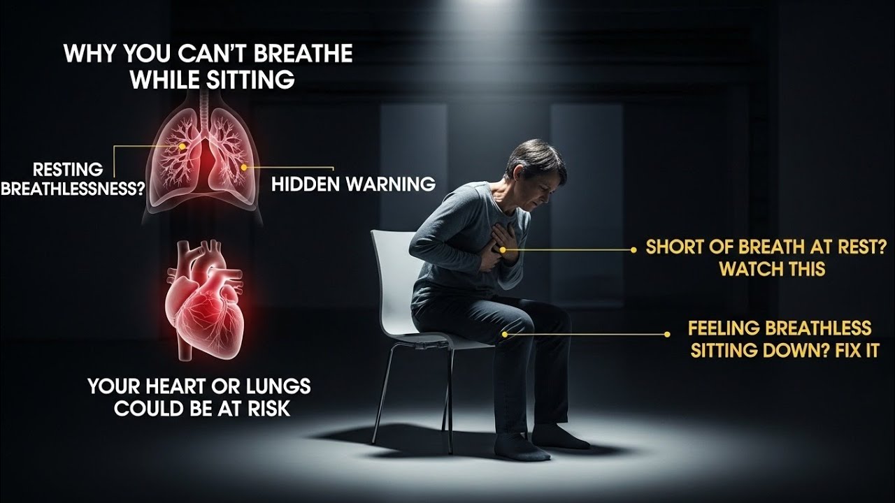 Why You Feel Breathless at Rest — A Hidden Heart or Lung Signal”