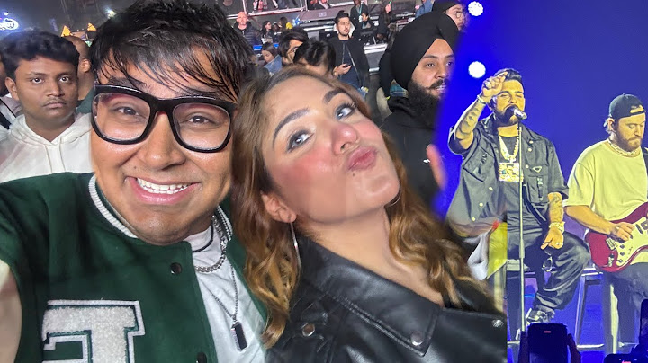 Girlfriend 😍 Ke Sath 🤪Karan Aujla Show 🤪 Elvish Bhai Mile Unexpected 😱
