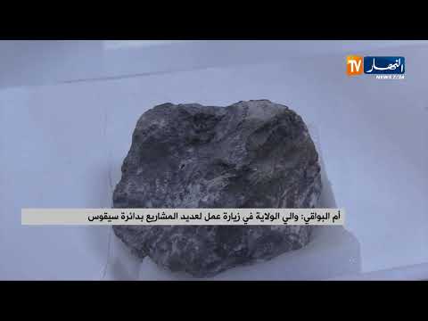 أم البواقي والي الولاية في زيارة عمل لعديد المشاريع بدائرة سيقوس