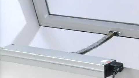 Mingardi MICRO XL Chain Actuator - Top Hung Window