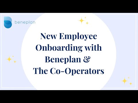 New employee onboarding - Beneplan and The Co-operators