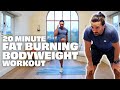 20 minute fat burning bodyweight workout  the body coach tv