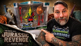 Saurozoic Warriors Unbox & Episode 2 of The Mean Ones Jurassic Revenge #toycollector #jurassicjune