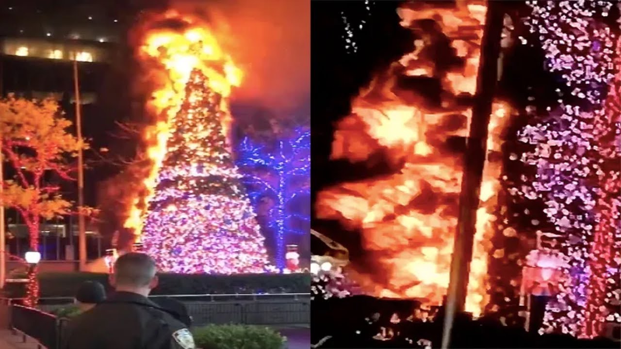 CNN mocks Fox News for freaking out over Christmas tree burning