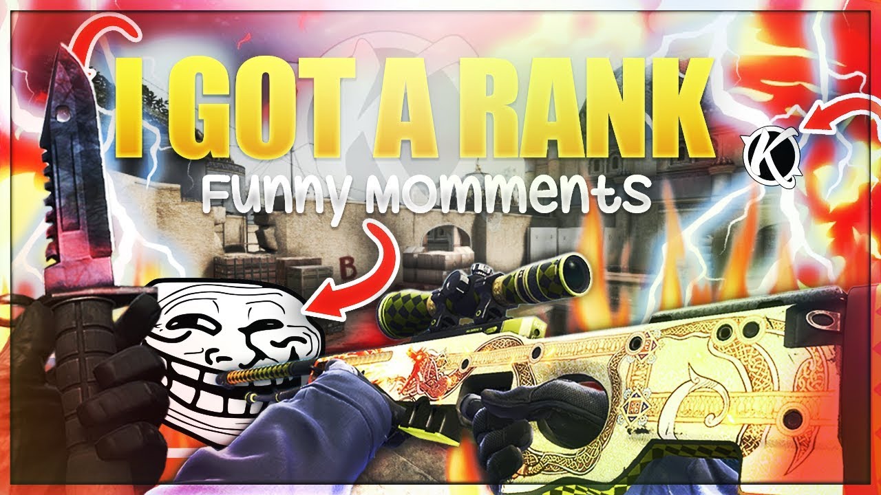 Best Csgo Troll Ever Funny Csgo Moments i Finally got a rank YouTube