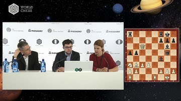 Day 1  Press conference with Maxim Vachier Lagrave and Michael Adams