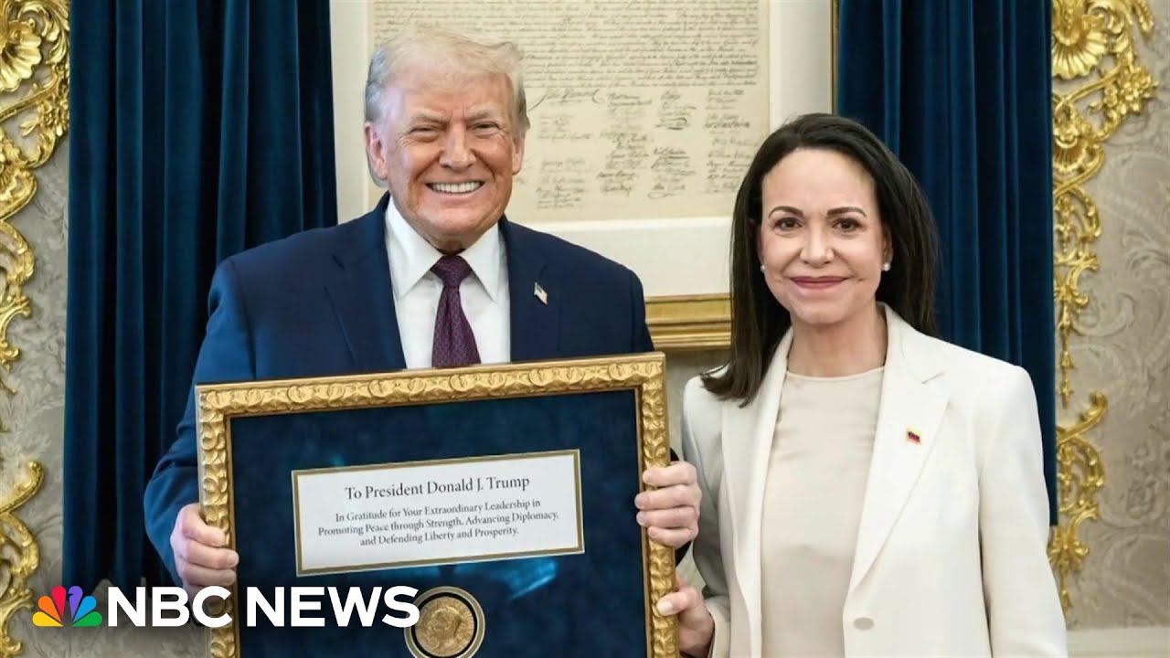 Trump speaks out about gifted Nobel Peace Prize