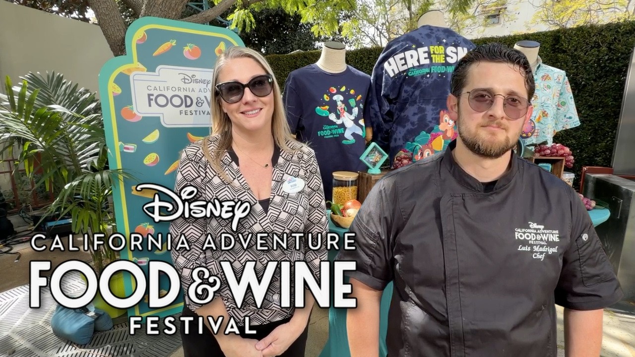 Disney California Adventure Food & Wine Festival 2026 – Food and Merchandise Interviews