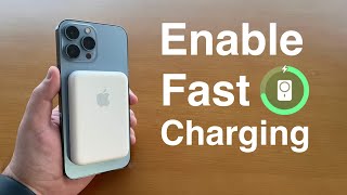 Apple Battery Pack - How to Enable Fast Charging!