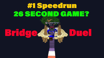 Hypixel Solo Bridge World Record (Glitched)