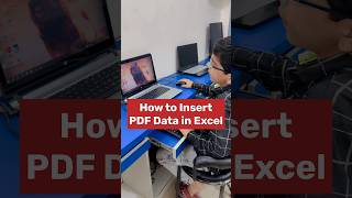 PDF File का Data Excel मैं कैसे लाए।  #shorts #excel #pdf #ytshorts