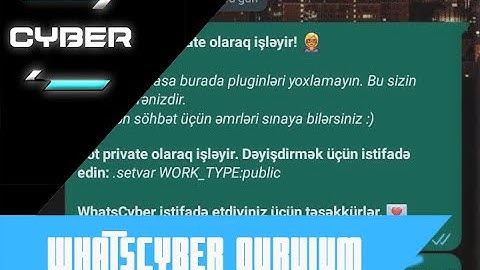 WhatsCyber: Heroku Deploy [WhatsApp UserBot]