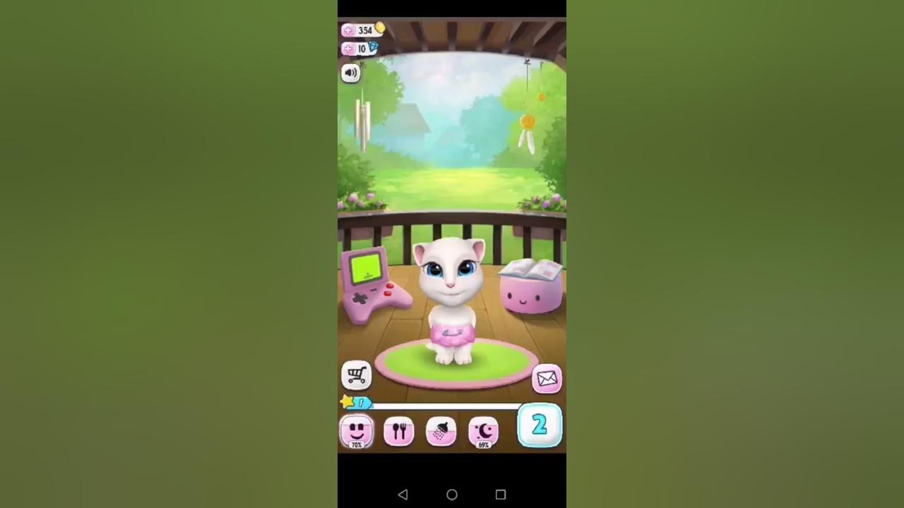 My talking Angela Old version 2014 Gameplay. YouTube