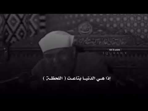 الشعراوي الدنيا دى كلها اية