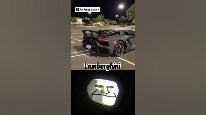 What a Lambo🏎️😳