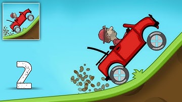 Hill Climb Racing - 3D Gameplay Walkthrough Part 2 - All Car/ MAX Level (ios & Android)