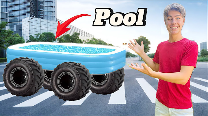 ¡Construí una PISCINA sobre RUEDAS y FUNCIONÓ!