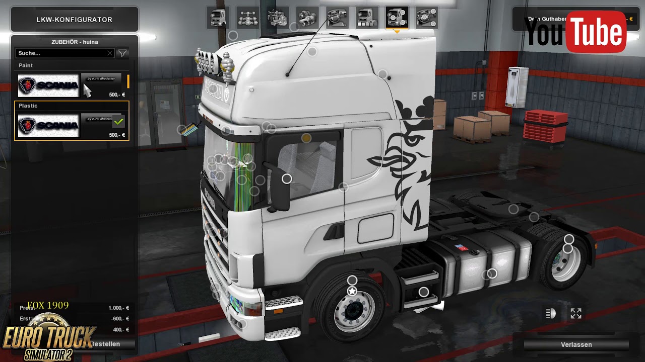 (ETS2 v 1.31) Scania 4 Series by Kirill Mladshev  fix by Ugur Civan - YouTube