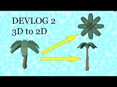 Unity Devlog 2 - 3D models to 2D Sprites in Blender