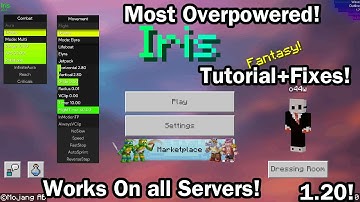 Download The Most OP MINECRAFT bedrock hacked client, better than HORION/ZEPHYR client (1.19.30+)