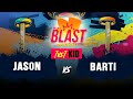 Bboy jason vs barti i top 16 1vs1 kid i the legits blast 2023