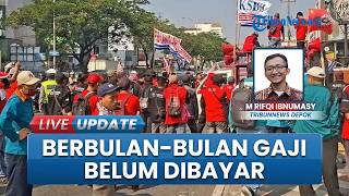 Unpaid for 7 Months Dozens of Bumi Wiyata Hotel Depok Employees Protest to Demand Outstanding Wages
