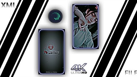 Tujhme khoya rahu main XML🥰 || Tranding video alight motion Xml || Xml || Trend Video Xml preset 🥵