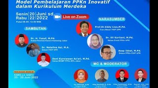 Pelatihan Online Hari 1  "Model Pembelajaran PPKn Inovatif dalam Kurikulum Merdeka" screenshot 3