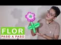 ✅ COMO HACER FLOR CON GLOBOS 🎈 paso a paso