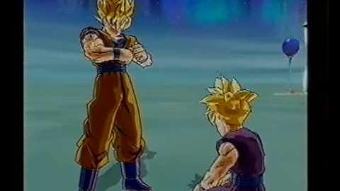 DBZ Infinite World - Dragon Mission Goku Vs Gohan