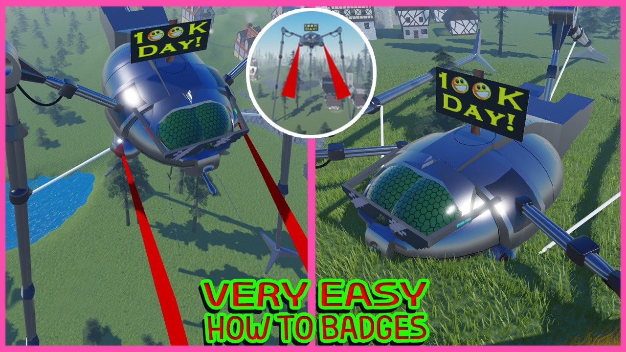 Roblox Update - How to get 100k Visits Event Badge in Jeff Wayne