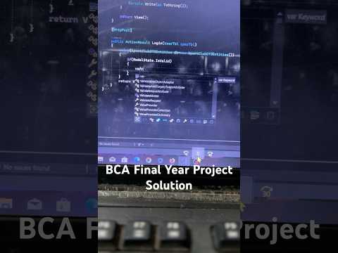 BCA final year