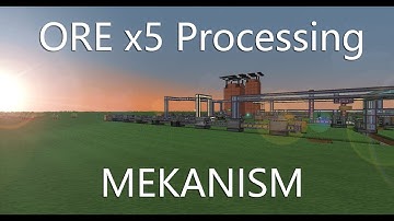 5x ORE PROCESSING - Tier 5 - QUINTUPLE Mekanism - Minecraft Tutorial [English]