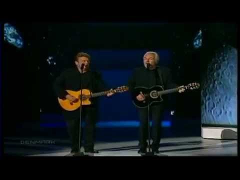 Eurovision 2000 Winner - Denmark Olsen Brothers -Fly On The Wings Of Love HQ