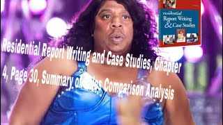 Residential Report Writing and Case Studies, Chapter 4, Page 30, Summary of Sales Comparison Analys
