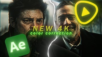 NEW 4K COLOR CORRECTION!!! | After Effects + Topaz Video Enhance TUTORIAL