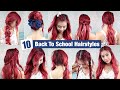 10 Back To School Hairstyles l Quick & Easy Hairstyles for School
