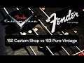 Fender Custom Shop '62 vs Pure Vintage '63 Precision Bass Pickups