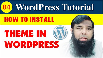 How To Install Theme in WordPress || WordPress Tutorial For Beginners 04.