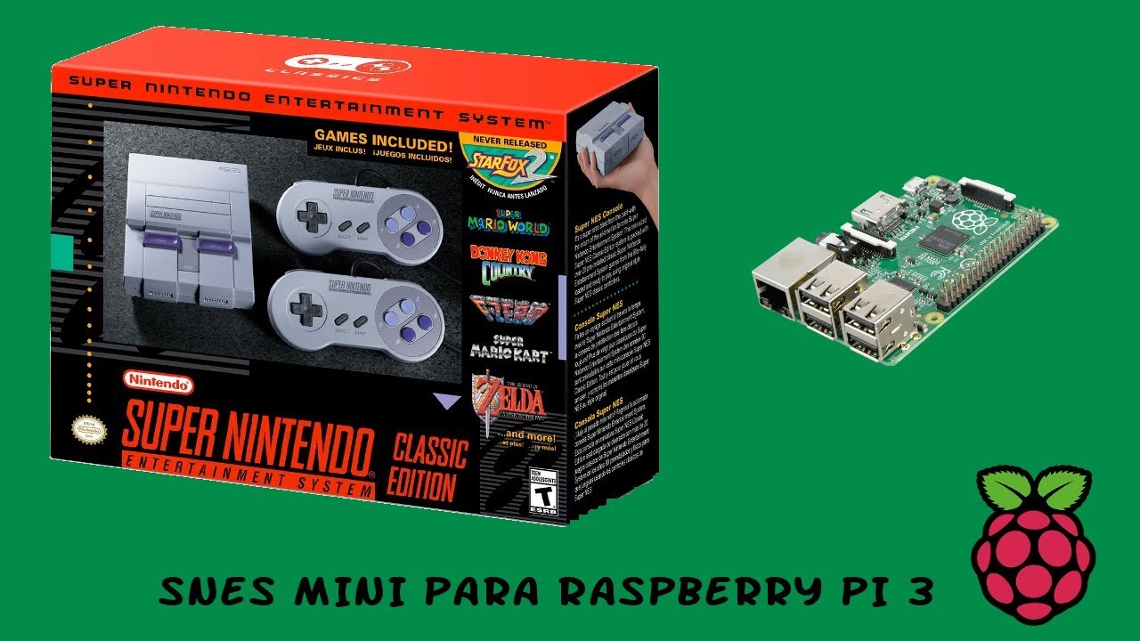 Imagem Snes Mini para Raspberry pi 3 - YouTube