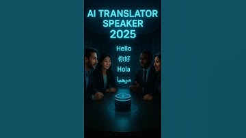 Smart Conference Speaker with Auto Language Translation 2025#uploadyoutubevideos#youtubeshorts