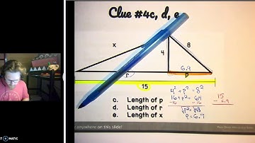 Pythagorean Theorem Problems - Clue 4