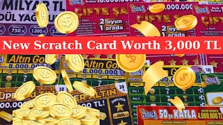 Today We Are Digging New Scratch Cards Worth 3,000 TL