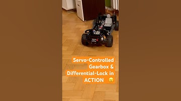 LEGO: Servo Controlled Gearbox in Action