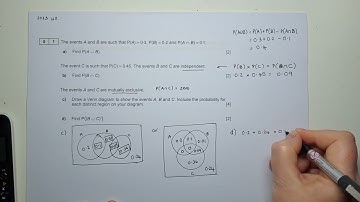 1d Probability from Venn